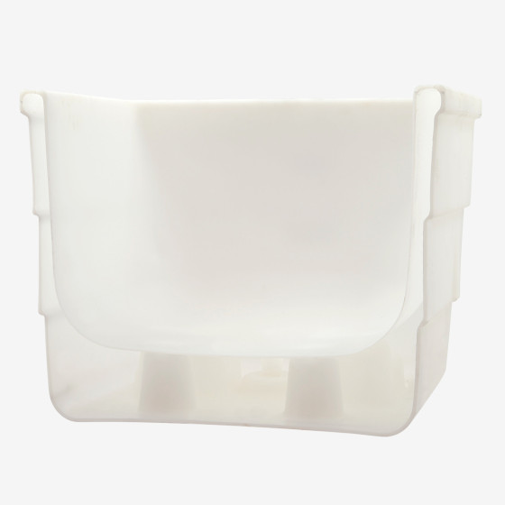 Bac grand volume double-paroi - chape inox