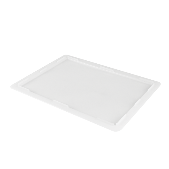 Lid for half dough container - 400 x 300 mm - white