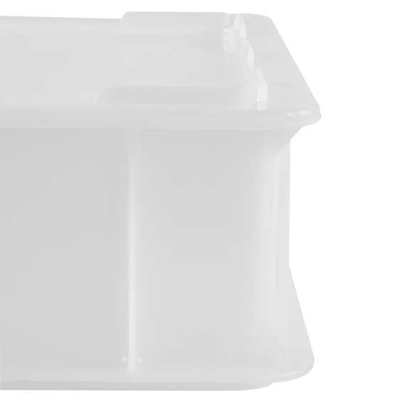 Lid for half dough container - 400 x 300 mm - white