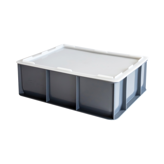 Lid for half dough container - 400 x 300 mm - white