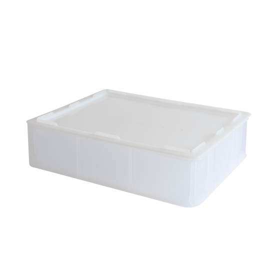 Lid for half dough container - 400 x 300 mm - white