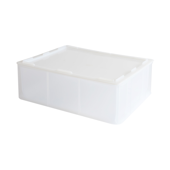 Lid for half dough container - 400 x 300 mm - white