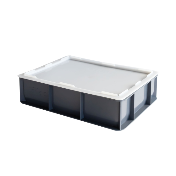 Lid for half dough container - 400 x 300 mm - white