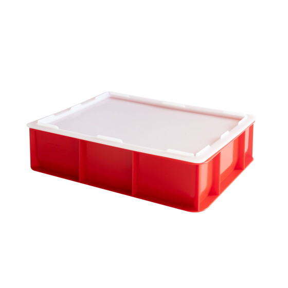 Lid for half dough container - 400 x 300 mm - white