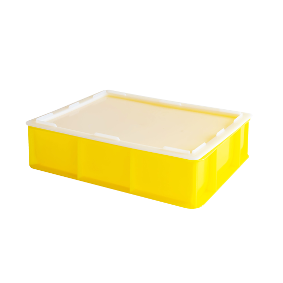 Lid for half dough container - 400 x 300 mm - white