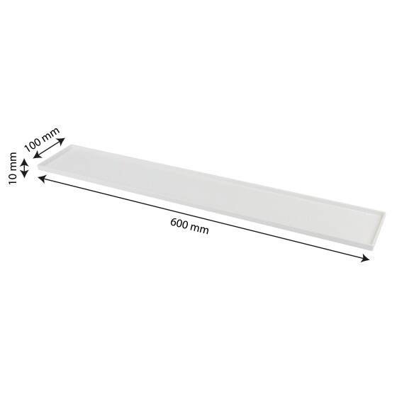 Presentation tray 600 x 100mm  2 colours
