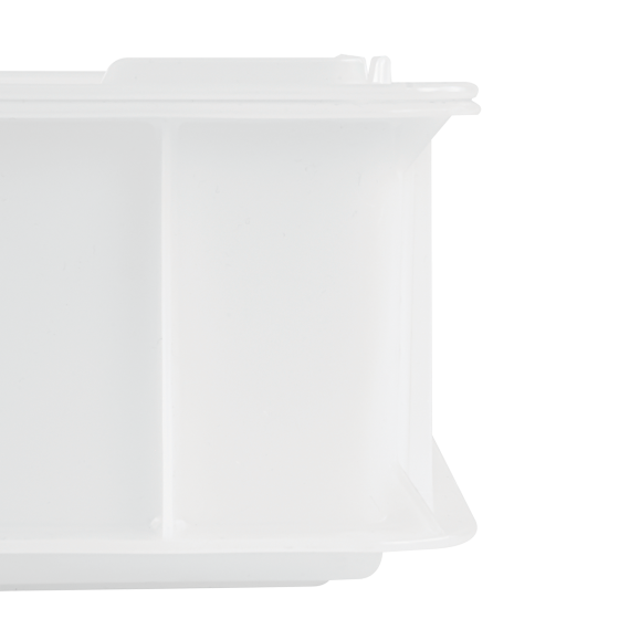 Lid for half dough container - 400 x 300 mm - white