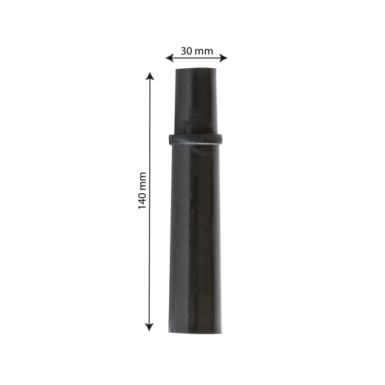 Spacer for pedestal containers - black