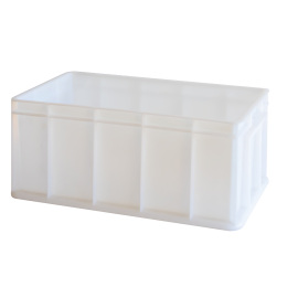 Bac renforcé empilable 490 x 280 x 205 mm - 20 L - blanc