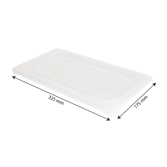 Lid for Gastronorm container GN 1/3 - transparent
