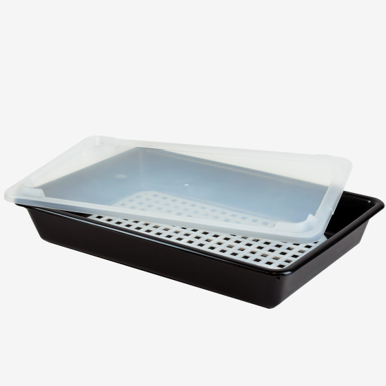 Couvercle pour Bac Plat - 2 L à 10 L - transparent