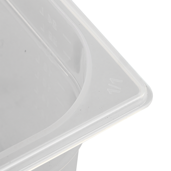 Gastronorm container + lid - GN1/1 HACCP - 200 mm - 26 L - Set of 2