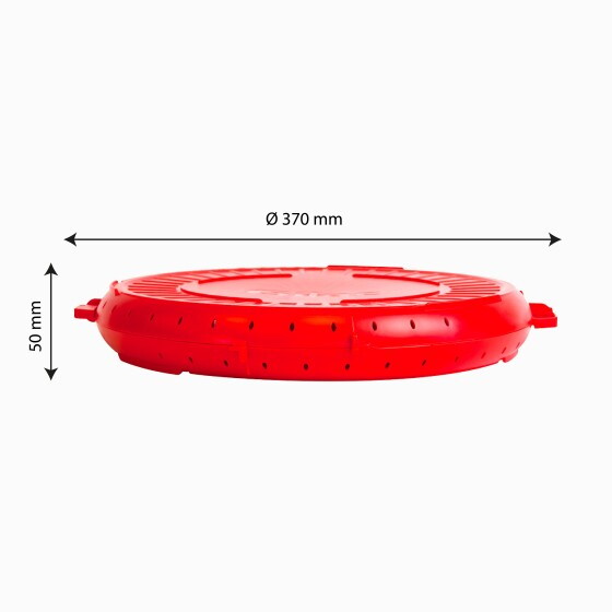 Reusable round personalised box  6 colours  Min. order 100 units