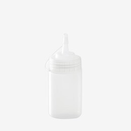 Wide-neck transparent sauce squeeze bottle – 6 sizes from 0.15 L to 1 L