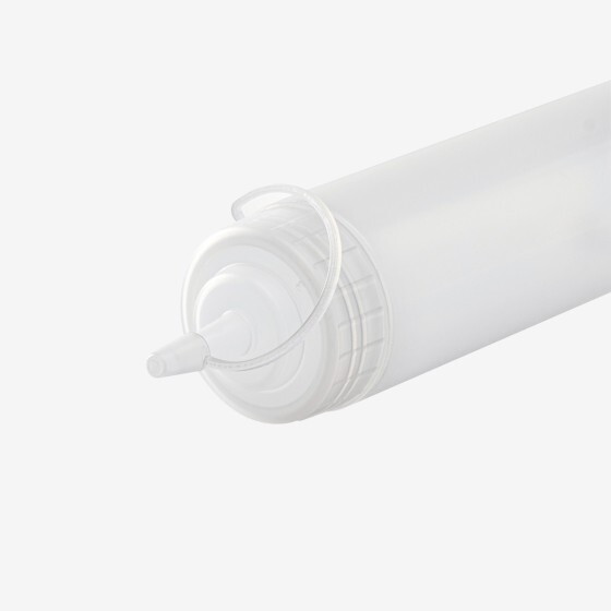 Wide-neck transparent sauce squeeze bottle – 6 sizes from 0.15 L to 1 L