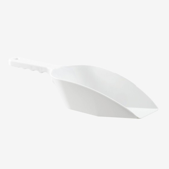 Pelle alimentaire plastique doseuse à fond plat 70 cl - 3 coloris HACCP