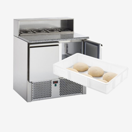 Bac à Pâtons Gastronorme 1/1 - 12 L - 4 couleurs HACCP