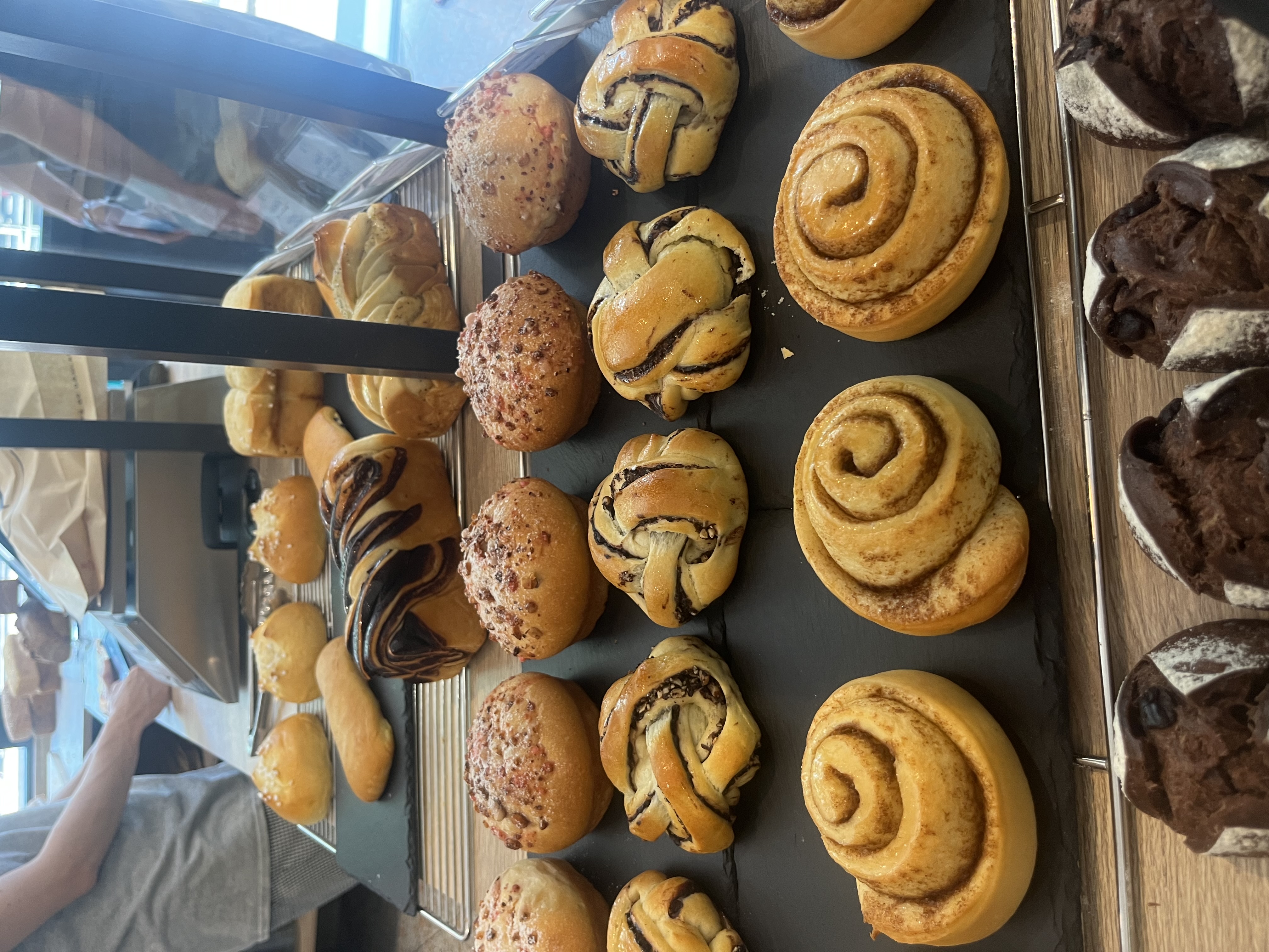 Brioches de la boulangerie pâtisserie Alma