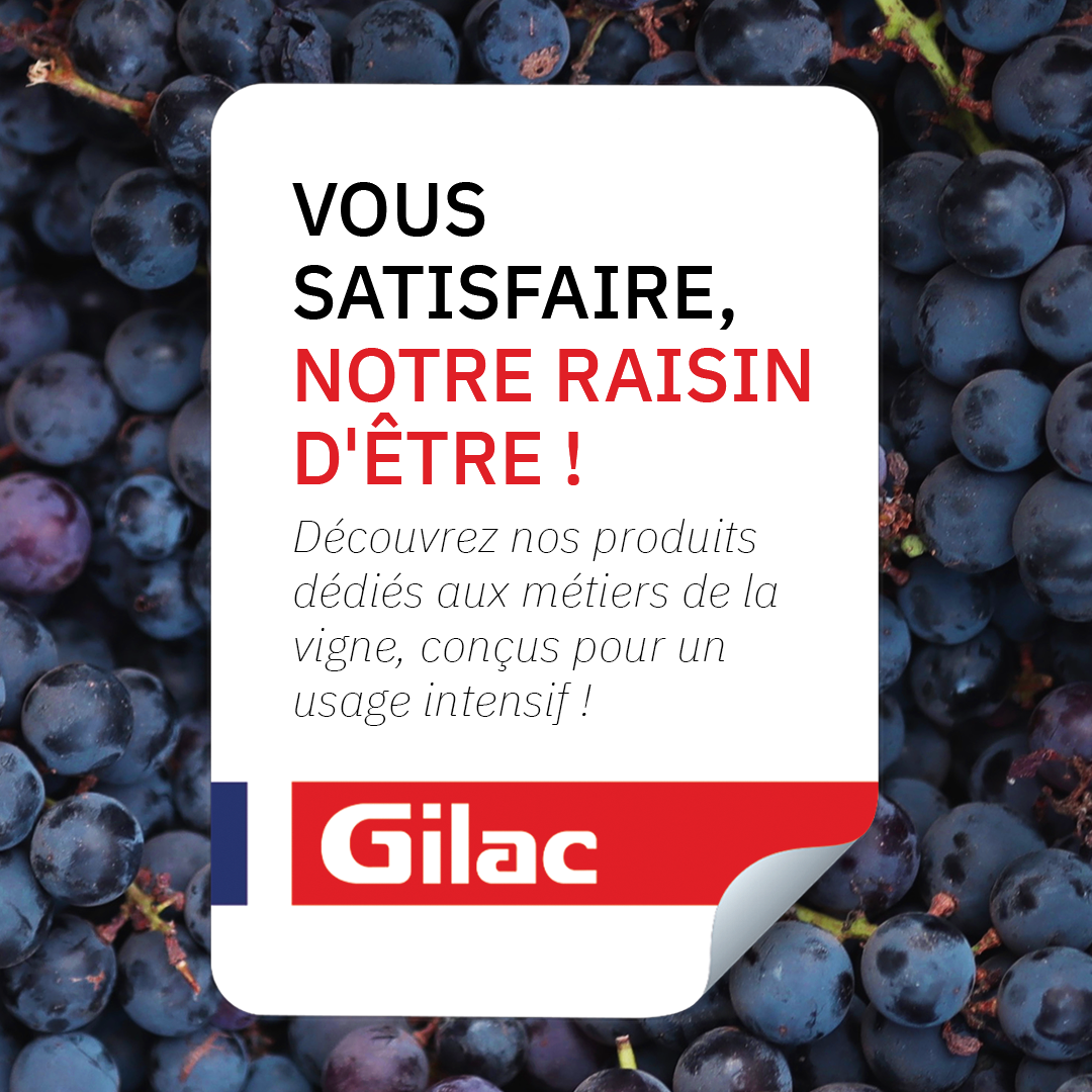 Publicité Linkedin Gilac Vignerons