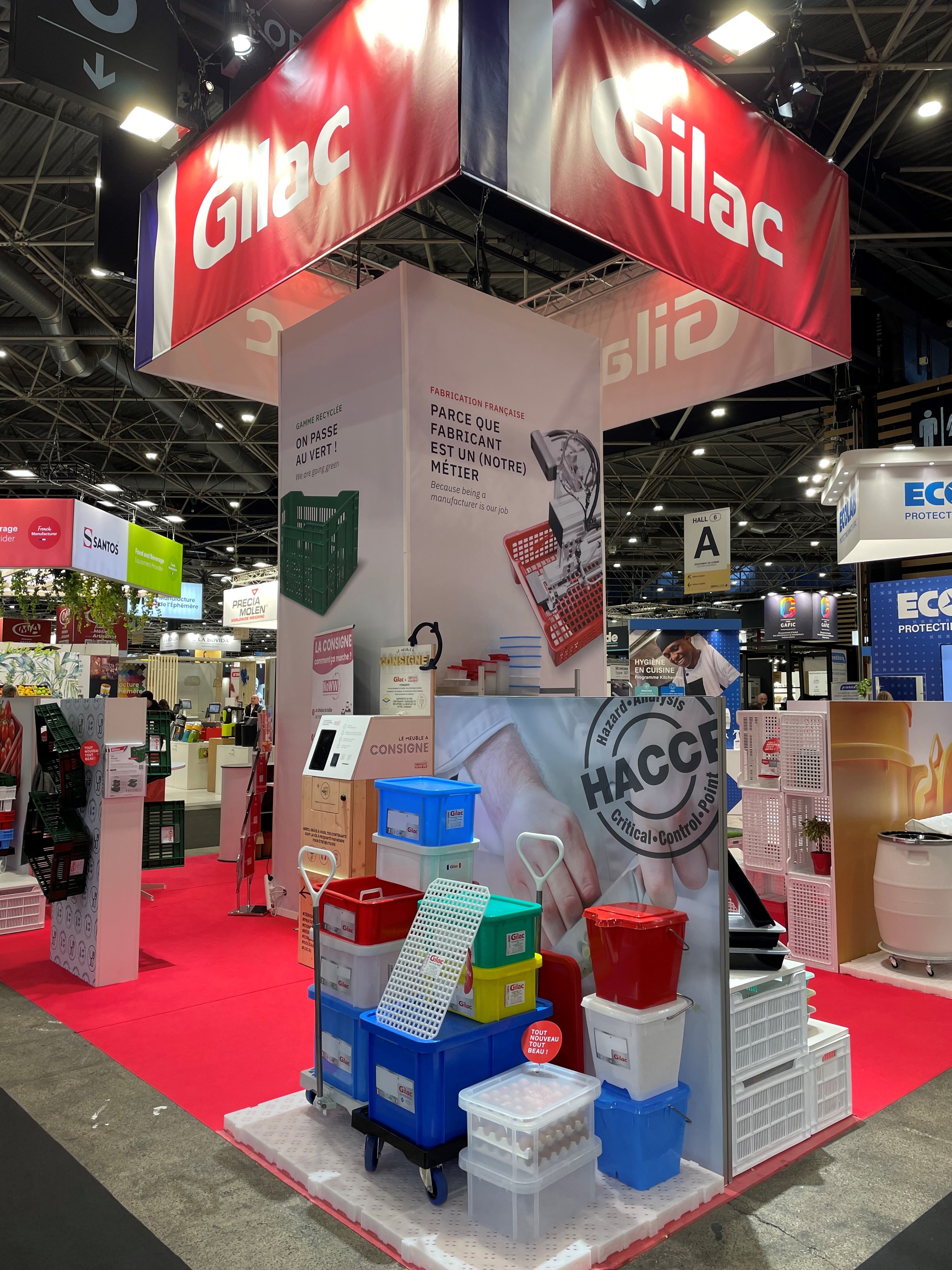 Stand Gilac sur le SIRHA 2023 à Lyon