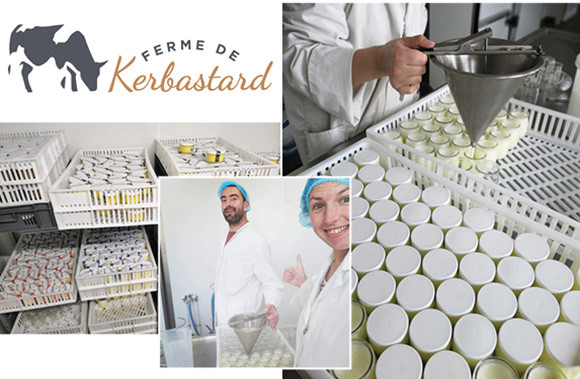 Le laboratoire de la Ferme de Kerbastard aux couleurs de Gilac