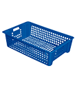 Stackable / nestable crate