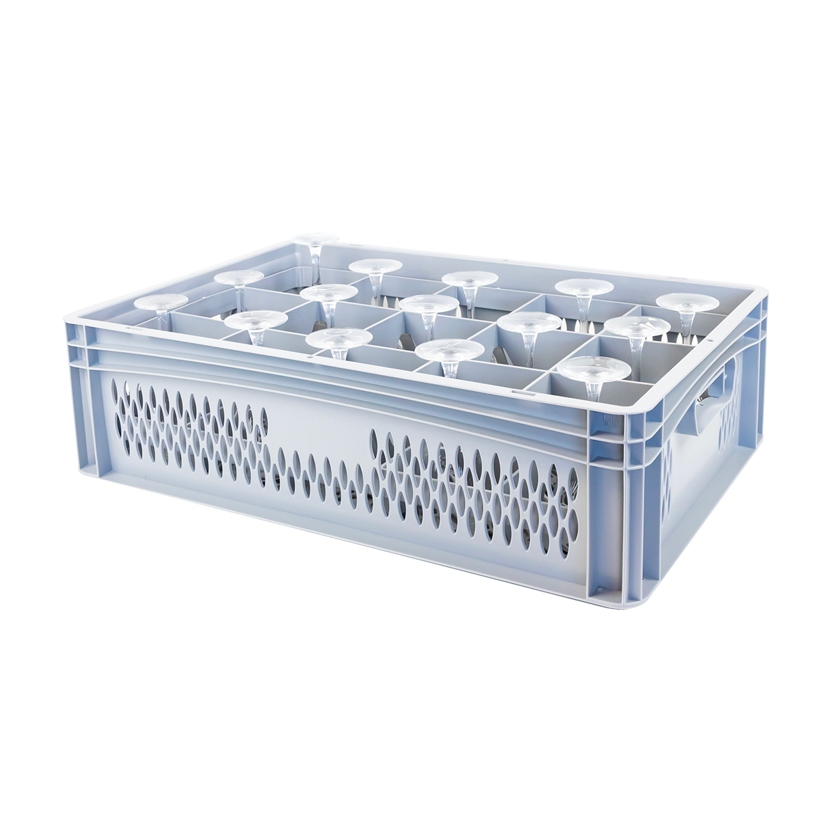 Glass transport crate